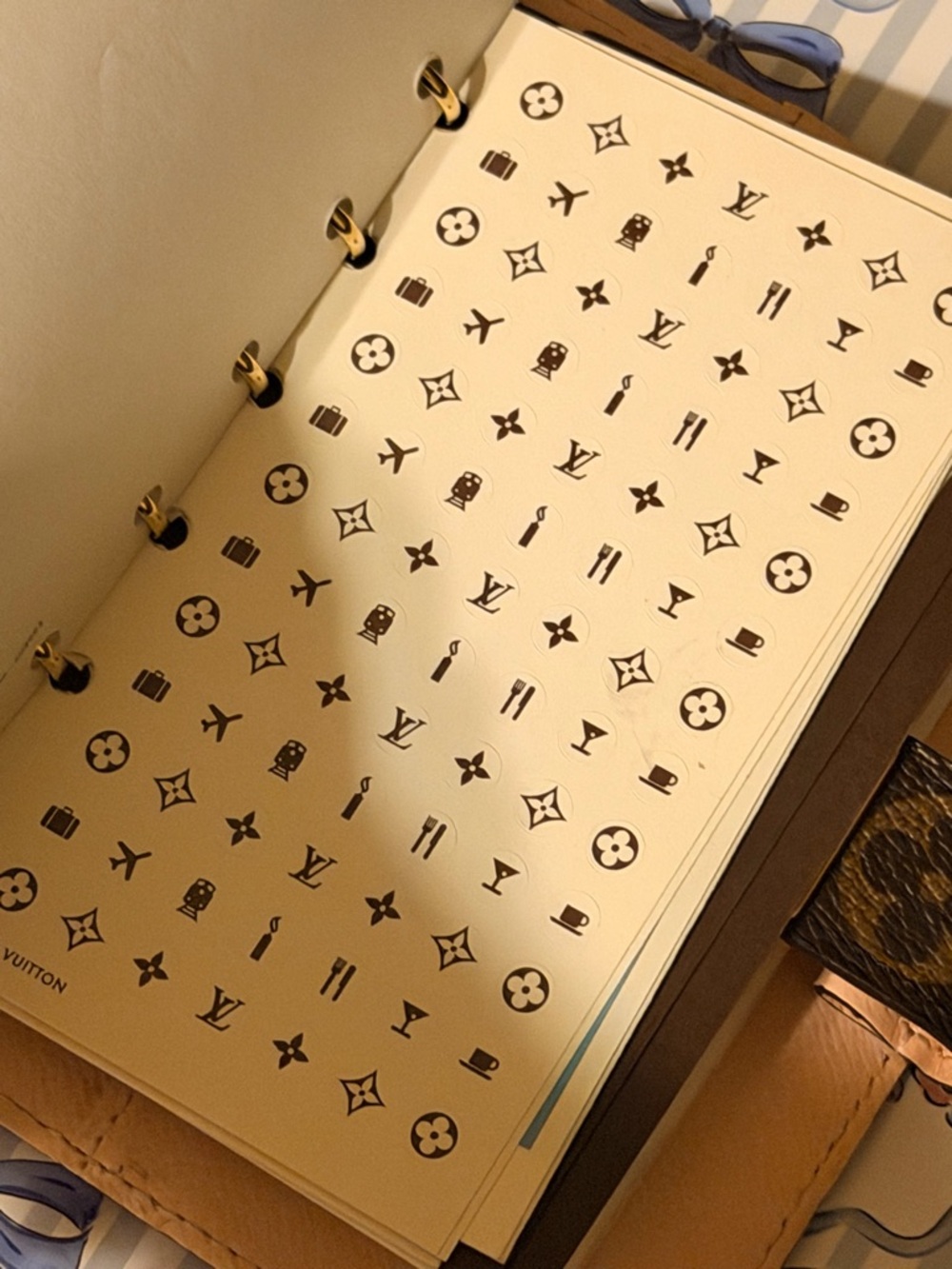 Louis Vuitton Brown Monogram Gold-Tone Clasp Strap Accent - Picture 5 of 12